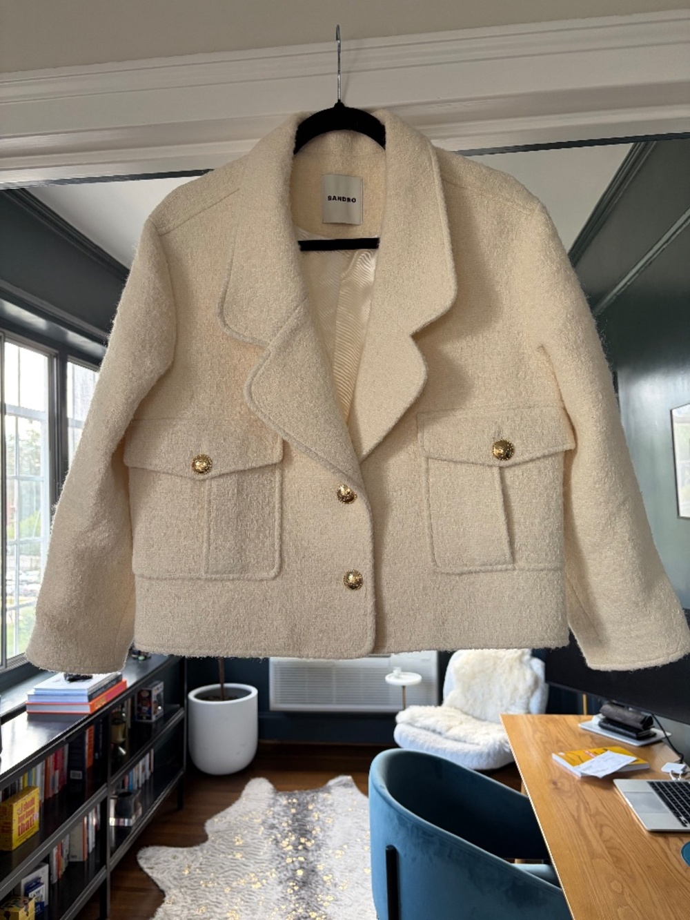 Sandro boucle blazer